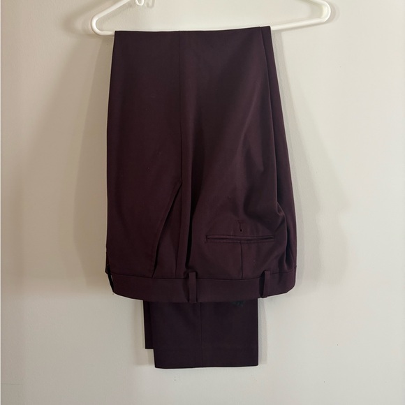 Men's Burgundy Suit - Picture 3 of 6